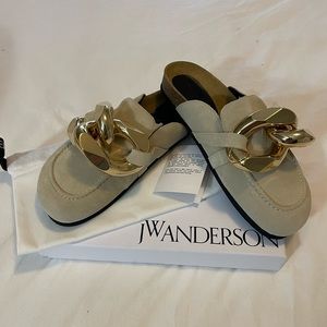 NW Beige Chain Slippers